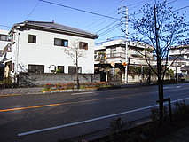 Street/alley to our house