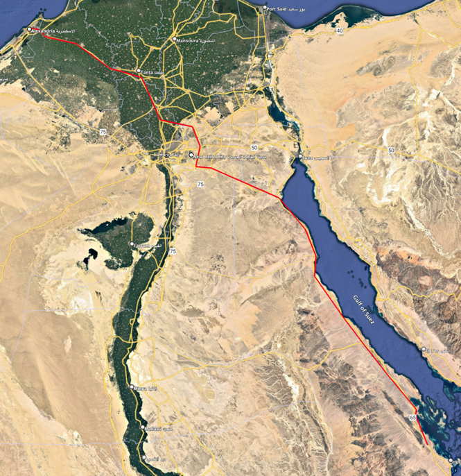 Al Gouna 2 Alex Map