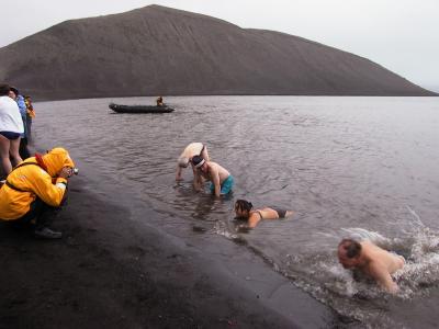 Antarctic bathing